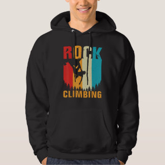 Rock Climbing Boulder Mountain & Hiking Adventure  Hoodie
