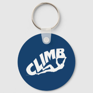 Rock Climbing Bouldering Key Ring