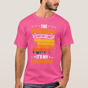 Rock Climbing Bouldering Mountain Vintage Climber T-Shirt