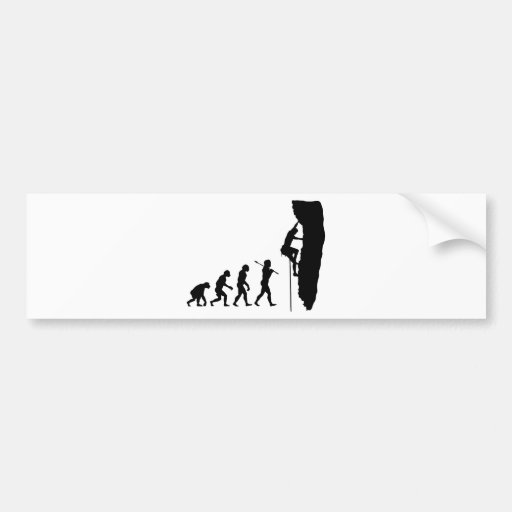 Image of Rock Climbing Bumper Sticker