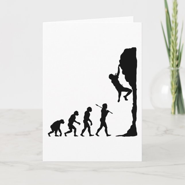 Rock Climbing Card (Front)
