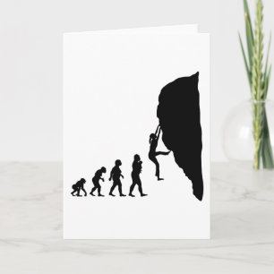 Rock Climbing Card