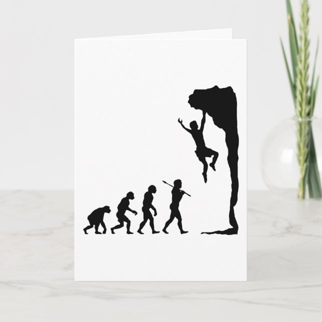 Rock Climbing Card (Front)