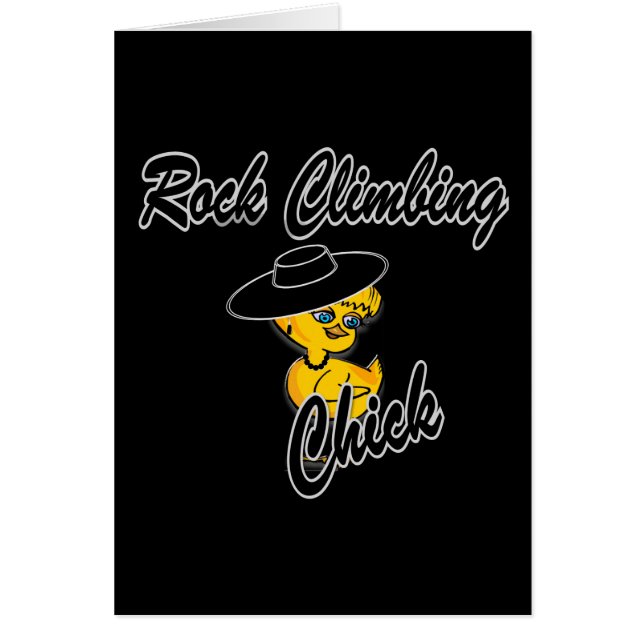 Rock Climbing Chick #4 (Front)