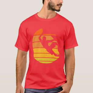 Rock climbing climber mountains girl T-Shirt