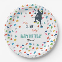 Rock Climbing Cute Kids Birthday Party