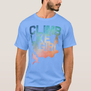Rock Climbing Design Rock Climber boy T-Shirt