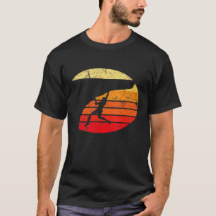 Rock Climbing Distressed Sun Sunset T-Shirt