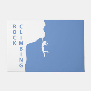 Rock climbing doormat