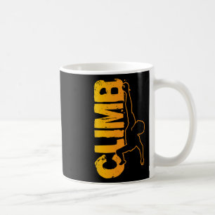Rock Climbing Funny Bouldering Enthusiasts For Men Coffee Mug