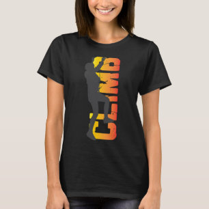 Rock Climbing Funny Bouldering Enthusiasts For Men T-Shirt