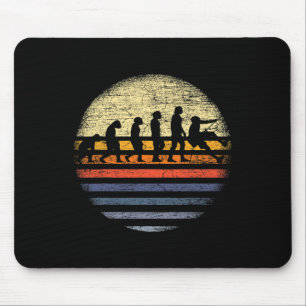 Rock Climbing Gift Evolution Rock Climber Mouse Mat