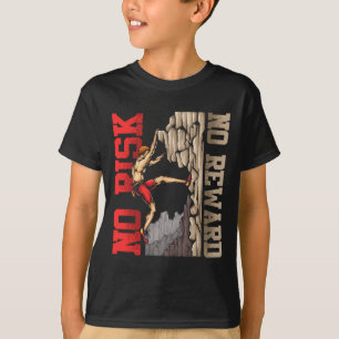 Rock Climbing Gift Idea Bouldering Climber T-Shirt