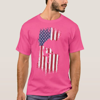 Rock Climbing Grunge Climbing T-Shirt