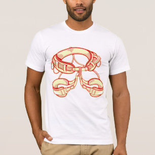 Rock climbing harness T-Shirt