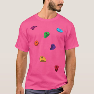 Rock Climbing Holds Climber Bouldering For Men Wom T-Shirt