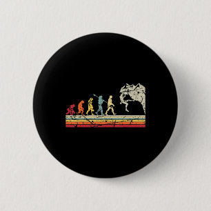 Rock Climbing Human Evolution Vintage Climber 6 Cm Round Badge