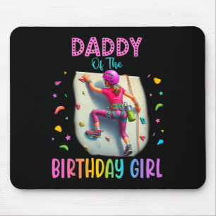 Rock Climbing Indoor Game Birthday Party Girl Matc Mouse Mat