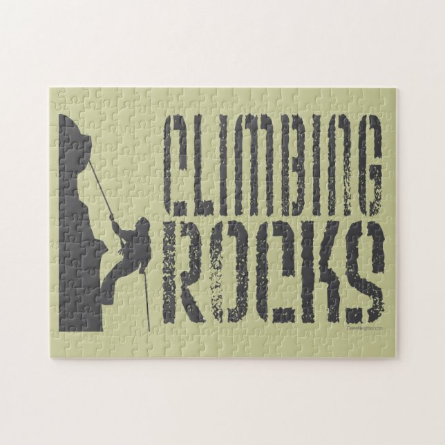 Rock Climbing Jigsaw Puzzle (Horizontal)