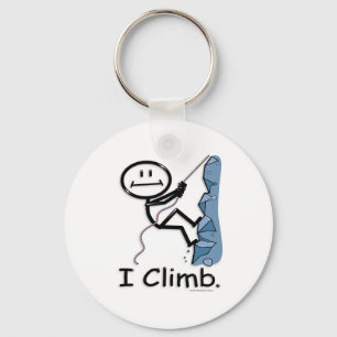 Rock Climbing Key Ring