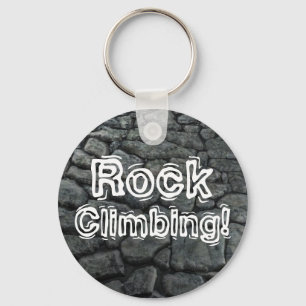 Rock Climbing! Key Ring