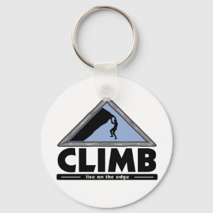 Rock Climbing Key Ring