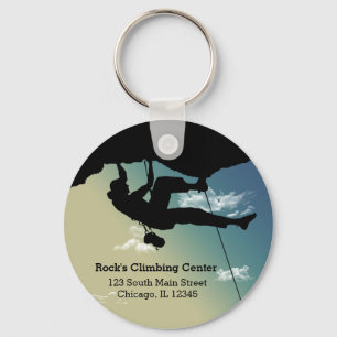 Rock Climbing Key Ring