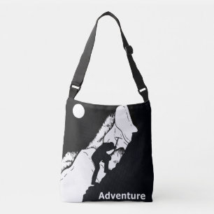 rock climbing lover crossbody bag