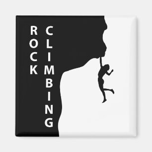Rock climbing magnet