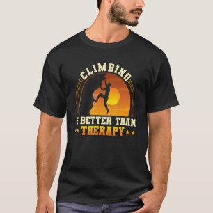 Rock Climbing Mountaineer Bouldering Save The Cara T-Shirt