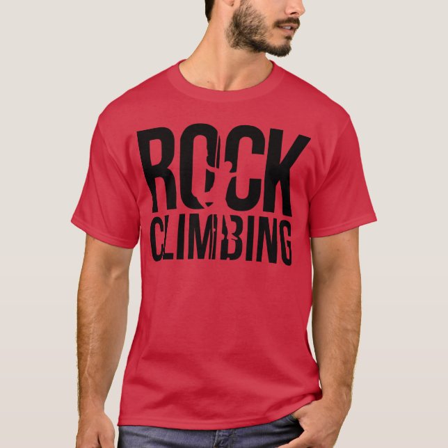 rock climbing new funny T-Shirt (Front)