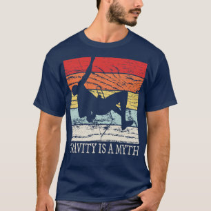 Rock Climbing Retro Bouldering T-Shirt