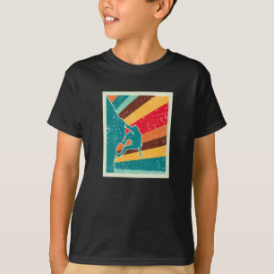 Rock Climbing Retro Vintage T-Shirt