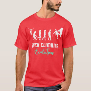 Rock climbing Rock climbing evolution T-Shirt