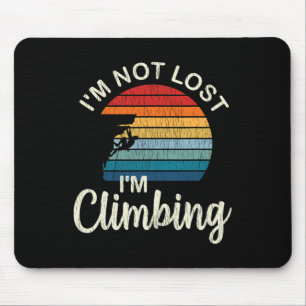 Rock Climbing Shirt - Mountain Climber Gifts - Cli Mouse Mat