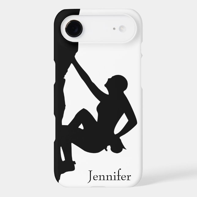 Rock Climbing Silhouette Case-Mate iPhone Case (Back)
