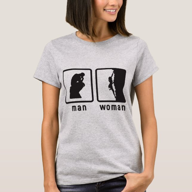 Rock Climbing T-Shirt (Front)