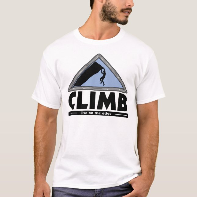 Rock Climbing t-shirt (Front)