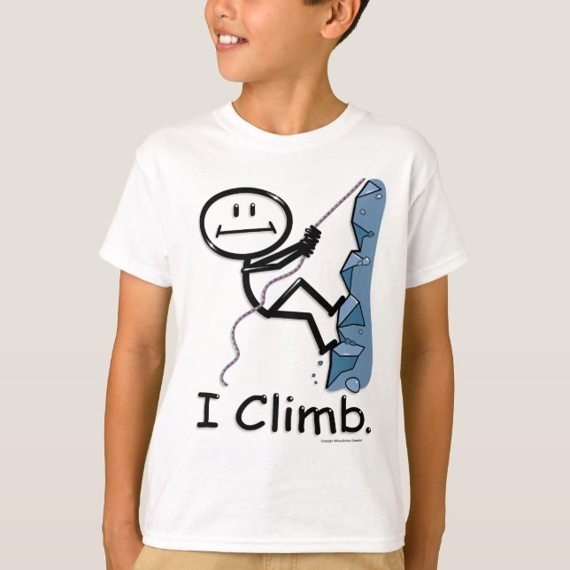 Rock Climbing T-Shirt (Front)