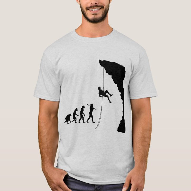 Rock Climbing T-Shirt (Front)