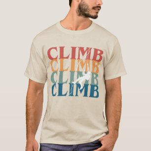 Rock Climbing T Shirt, Bouldering Tee, T-Shirt