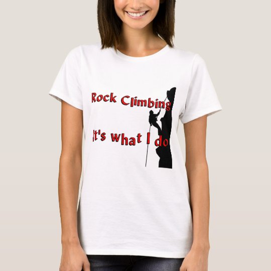 Rock Climbing T-shirts and Gifts.