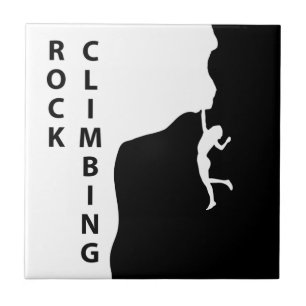 Rock climbing tile