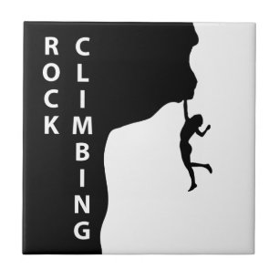 Rock climbing tile