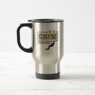 Rock Climbing   Travel Mug