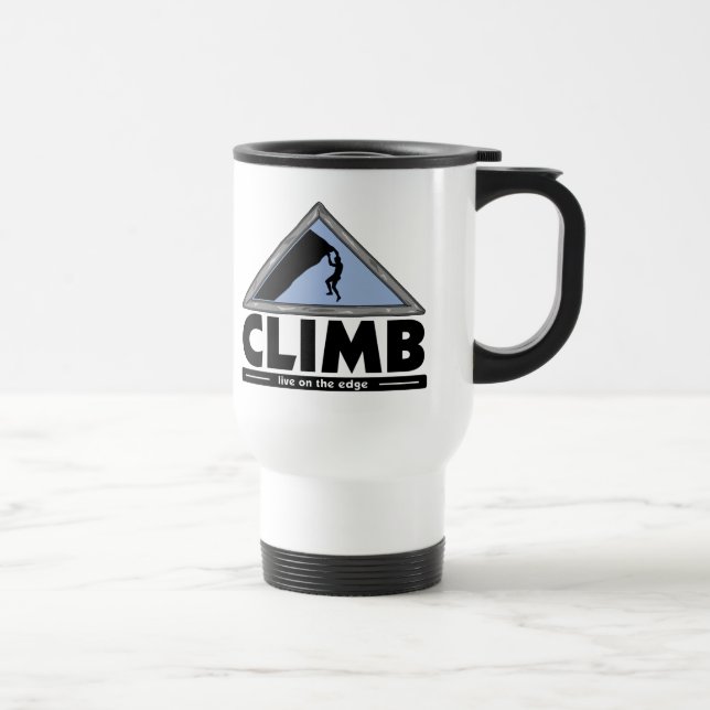 Rock Climbing Travel Mug (Right)