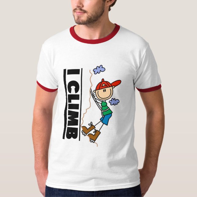 Rock Climbing Tshirts and Gifts (Front)