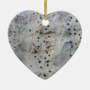 Rock Climbing Wall Ceramic Tree Decoration