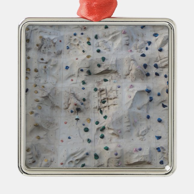 Rock Climbing Wall Metal Tree Decoration (Front)