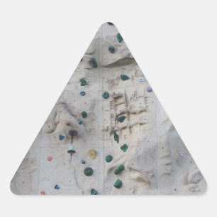 Rock Climbing Wall Triangle Sticker